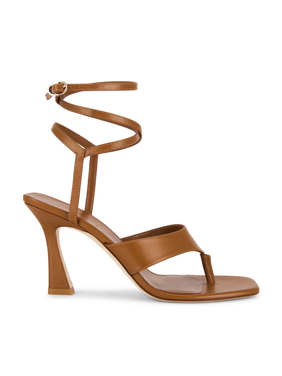 Stuart Weitzman Vinnje Wrap Thong Sandal 85 In Boho Tan